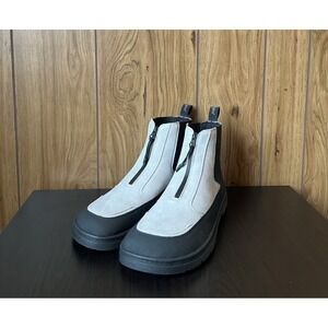 Ohne Project Barefoot Zuri Boots 44 Ice Suede  Chelsea Boots